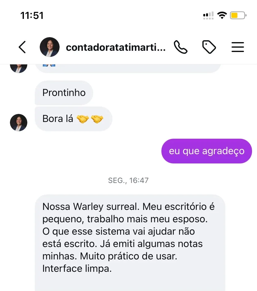 Relato de usuário sobre o Emissor NFS-e Nacional Multiempresa